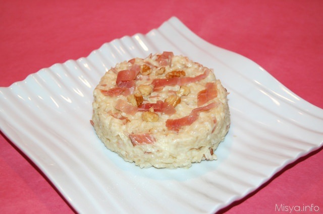 Risotto speck e mascarpone
