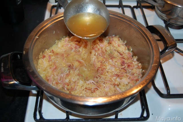 » Risotto speck e mascarpone - Ricetta Risotto speck e mascarpone di Misya
