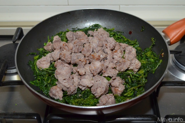 salsicce e friarielli