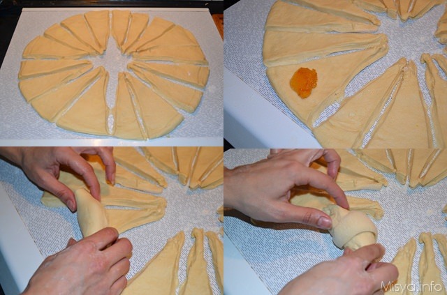 preparazione cornetti