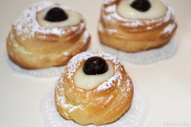 Zeppole di san giuseppe al forno