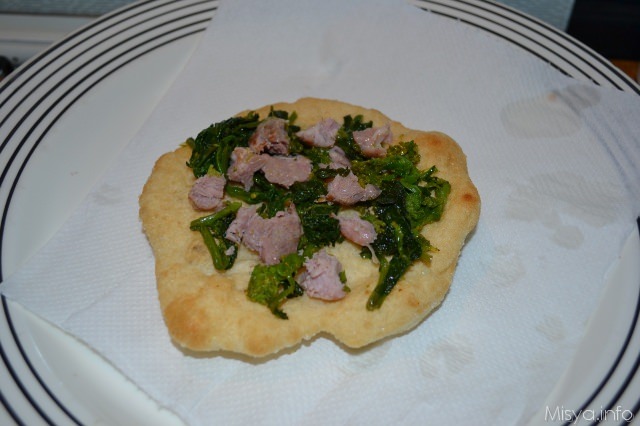 pizzetta salsiccia friarielli