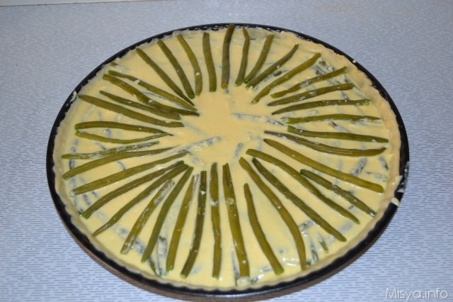 torta salata fagiolini