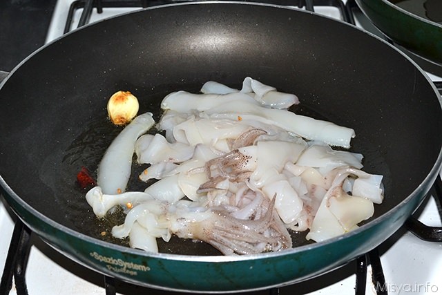 far cuocere i calamari