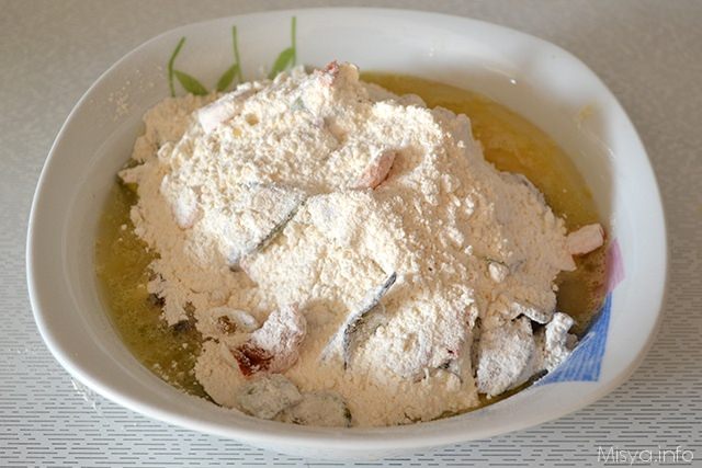 incorporare le verdure alla farina