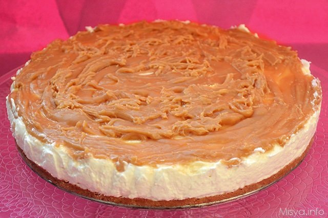 Cheesecake al caramello
