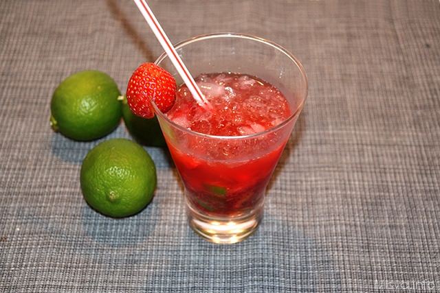 Caipiroska Alla Fragola Ricetta Caipiroska Alla Fragola Di Misya