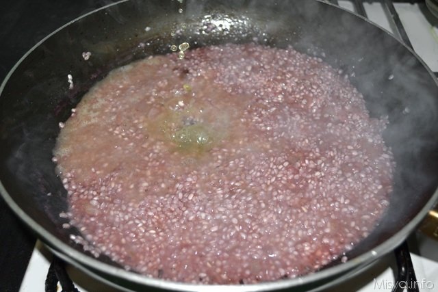 5 Risotto al melograno