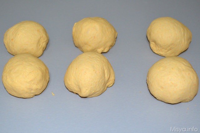 7 panini zucca crudi