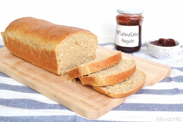 Pan bauletto integrale, ricetta fatta in casa