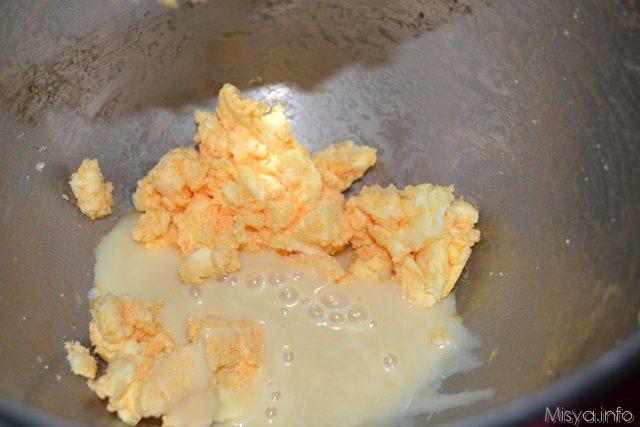 1 tuorlo burro latte condensato