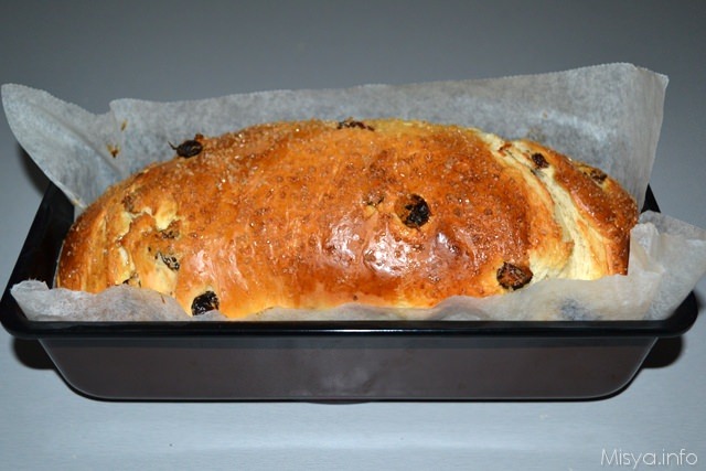 » Pane all'uvetta - Ricetta Pane all'uvetta di Misya