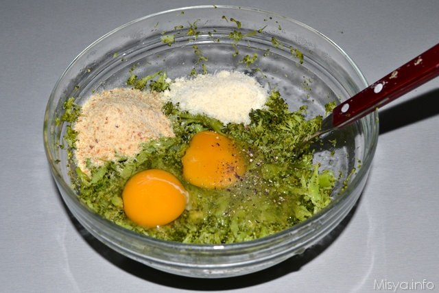 4 impasto polpette di broccoli