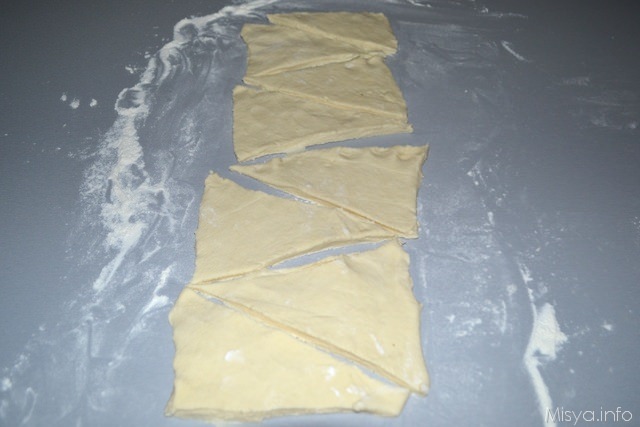 5 Cornetti salati di pasta brioche