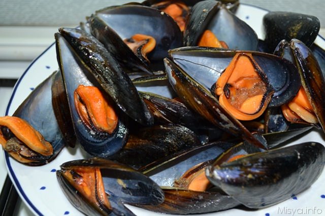 5 cozze intere