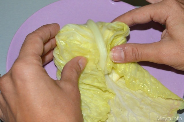 7 chiudere involtini di verza