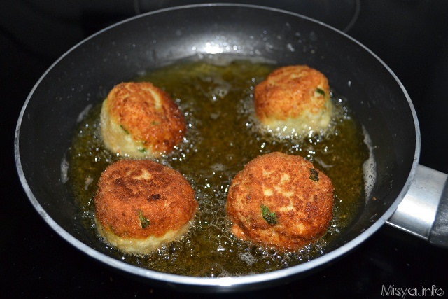 7 friggere polpette di pesce