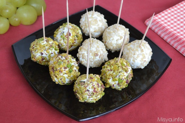 Palline Di Uva Al Formaggio Ricetta Palline Di Uva Al Formaggio Di Misya