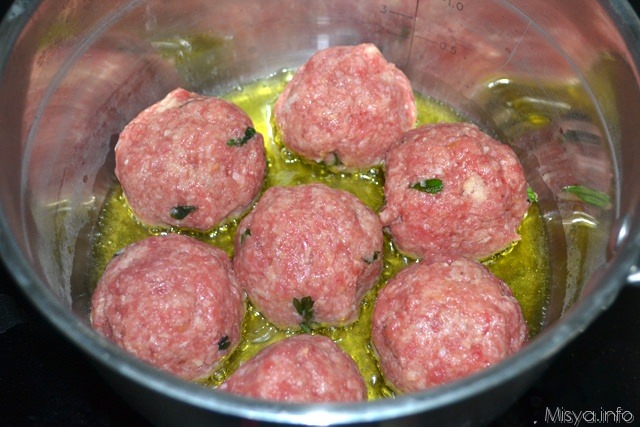 cuocere polpette