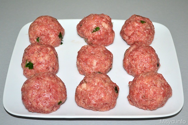 formare le polpette