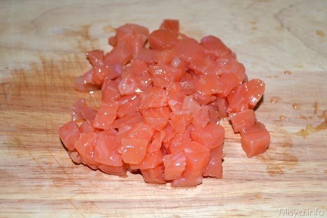 3 pasta piselli salmone