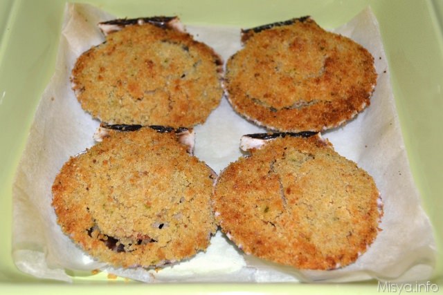 5 Capesante gratinate