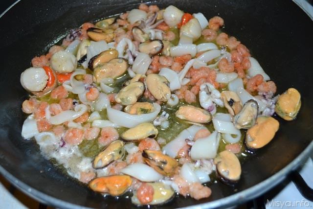 Gnocchetti ai frutti di mare e zafferano 5