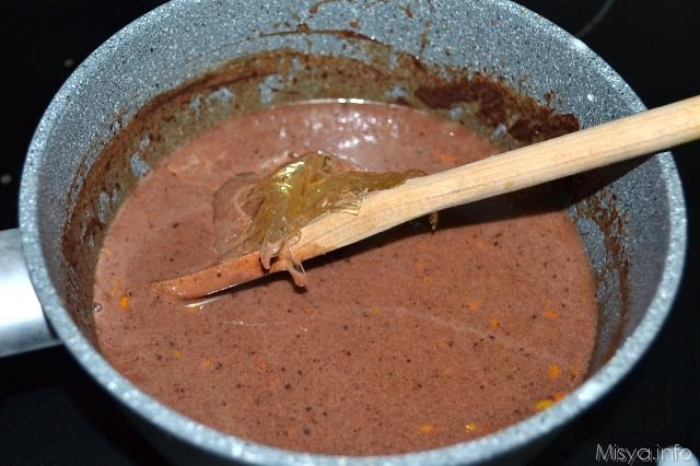 Panna cotta al cioccolato e arancia 4