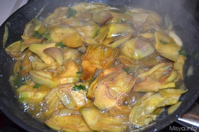 Parmigiana di carciofi bianca 4