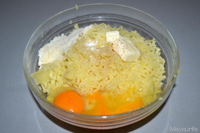 Timballini di patate con spinaci e spek 4