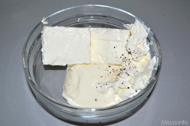 Cheesecake salate spek e pistacchi 5