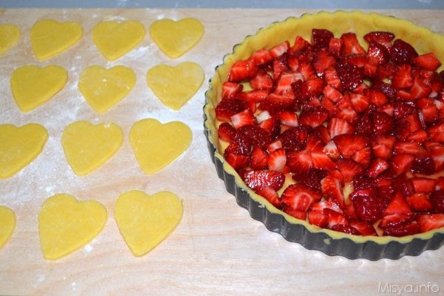 Crostata di fragole con Pasta sable 10