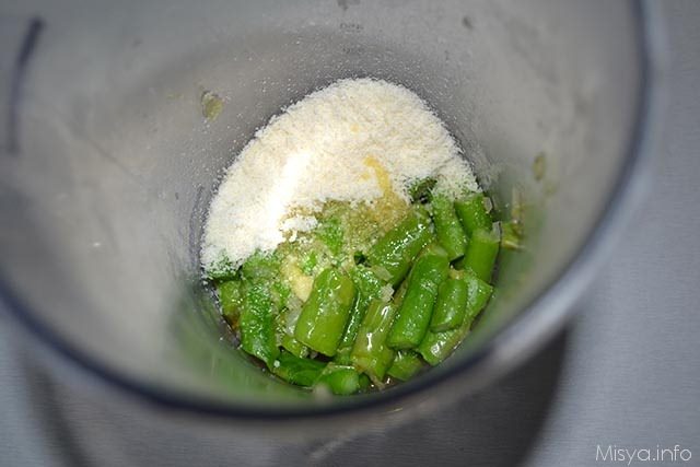 Pasta con asparagi e pancetta 7