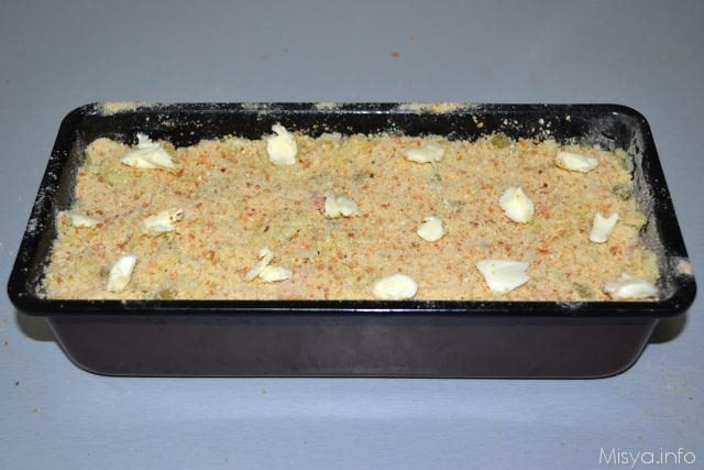 Timballo di riso con formaggi e piselli 6