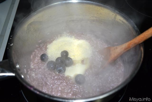 risotto ai mirtilli 10