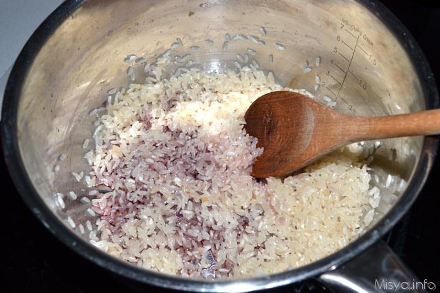 risotto ai mirtilli 5