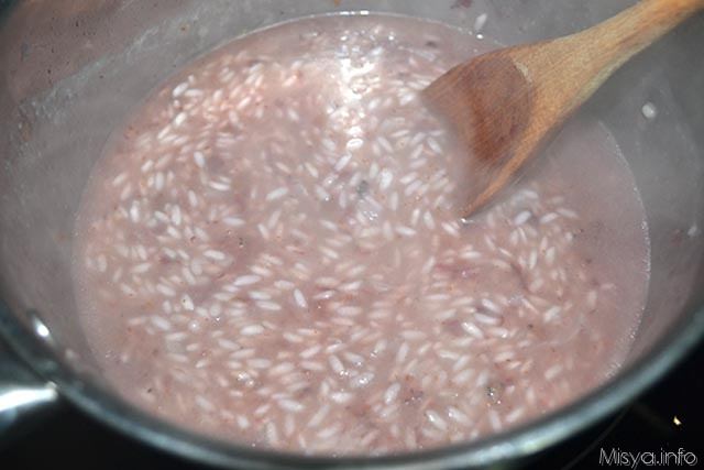 risotto ai mirtilli 9