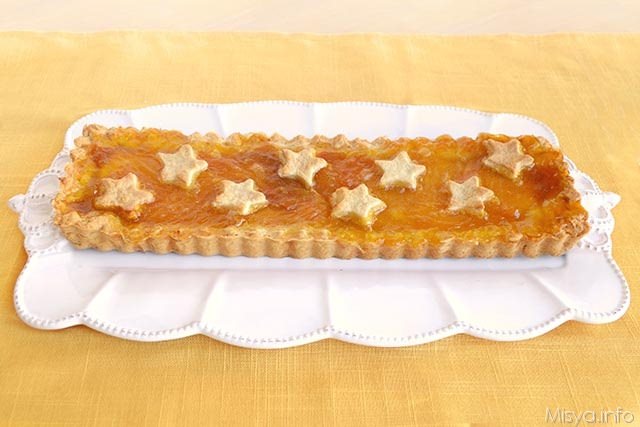 Crostata con pasta frolla agli albumi