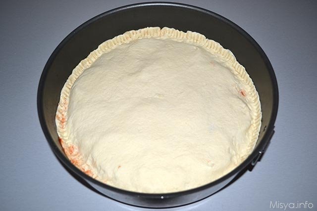 Focaccia ripiena con impasto di ricotta 10b