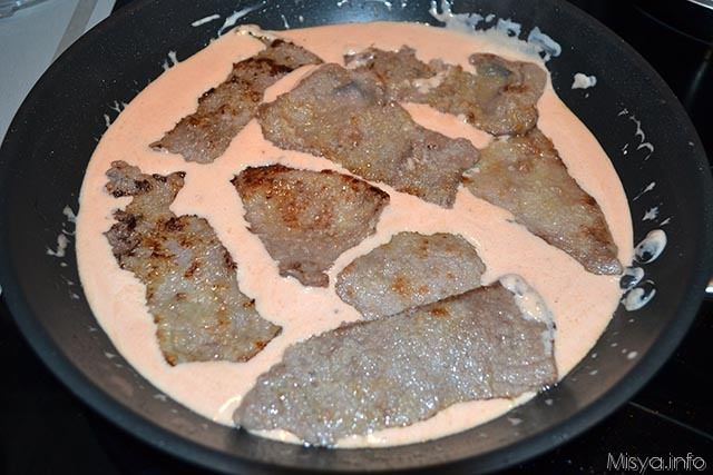 Scaloppine rosa al mascarpone 10