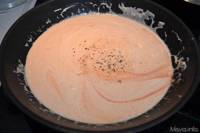 Scaloppine rosa al mascarpone 9