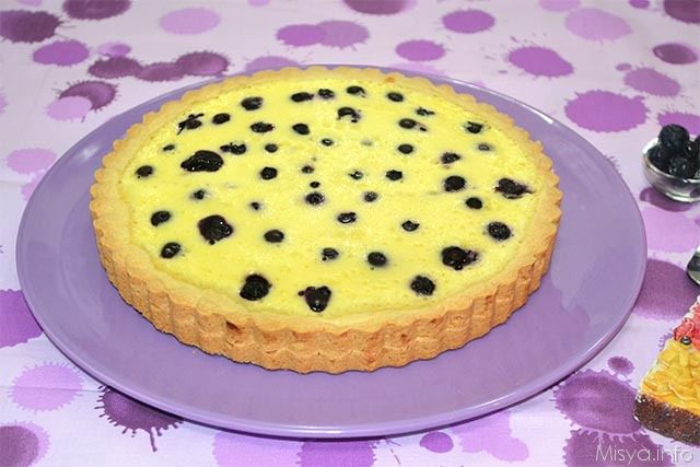 Blueberry tart