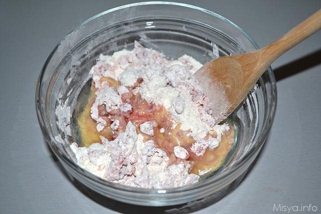 muffin albumi e fragole 2