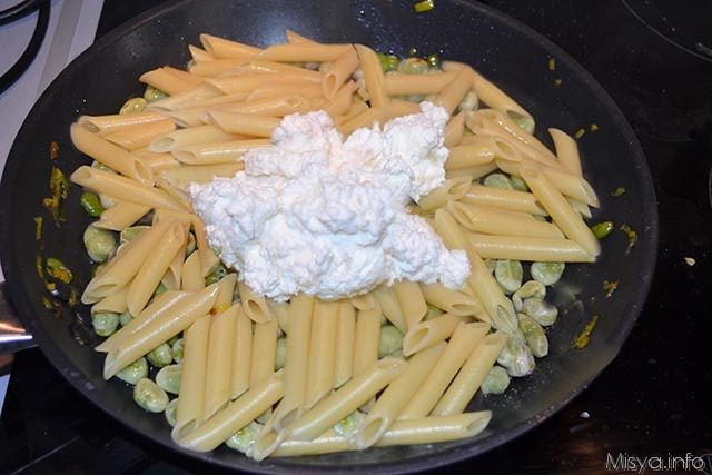 pasta fave e ricotta 7