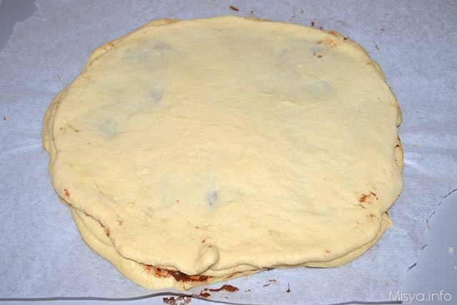 Fiore di brioche alla nutella 11b