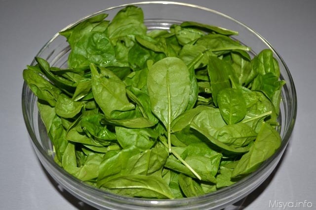 Insalata di spinaci e arance 1