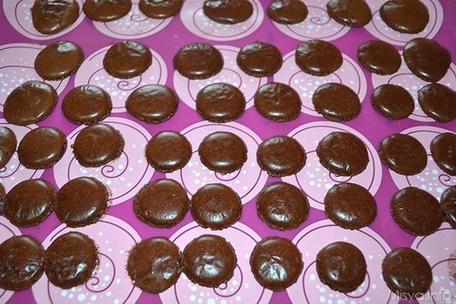 Macarons al cioccolato 10b