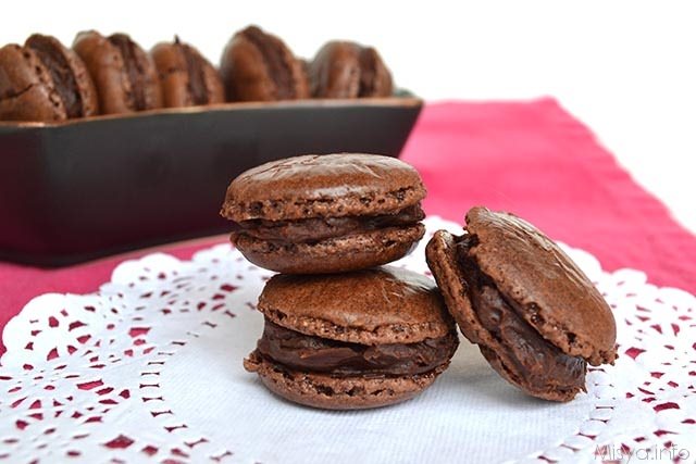 Ricetta Macarons al cioccolato - Cucchiaio d'Argento