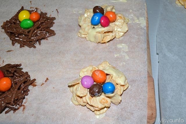 Nidi di cioccolato e cereali 13