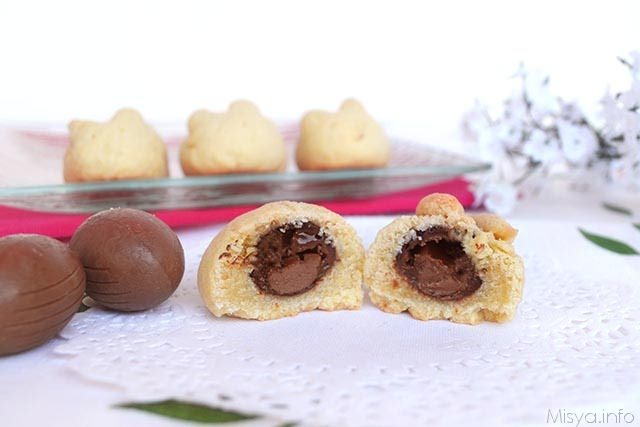 coniglietti di pasta-frolla